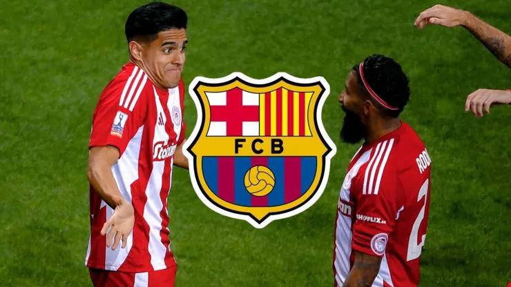 Luis Palma ya brilla con luz propia con la camisa del Olympiacos de Grecia.