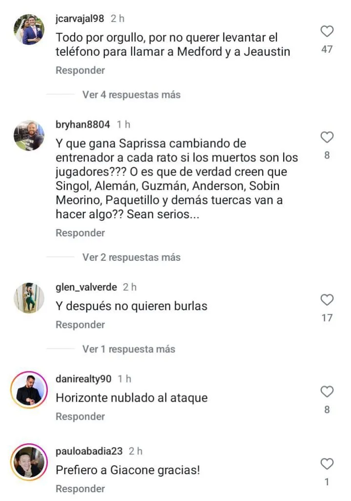 (Foto: captura del post de ESPN en Instagram con el tweet de Daniel Murillo)