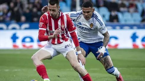 Kervin Arriaga volvió a jugar de central y brilló en la victoria de Zaragoza.