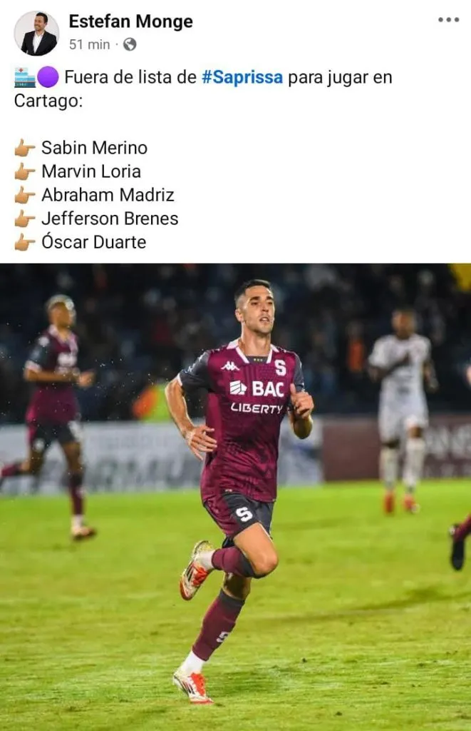 (Foto: captura / Facebook)