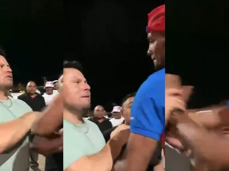 ¡Escándalo en Honduras! El capitán de Olimpia se va a los golpes con sus aficionados