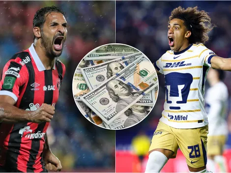 Mientras Adalberto Carrasquilla gana más de $1 millón en Pumas, esto es lo que cobra Celso Borges en Alajuelense