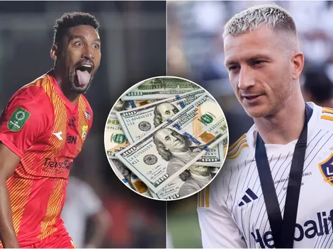 Mientras Marco Reus cobra $1.2 millones en LA Galaxy, esto es lo que gana Marcel Hernández en Herediano