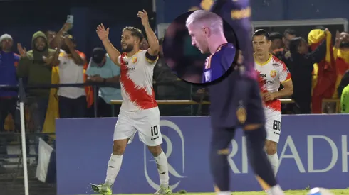 La reacción de Marco Reus ante el gol de Herediano