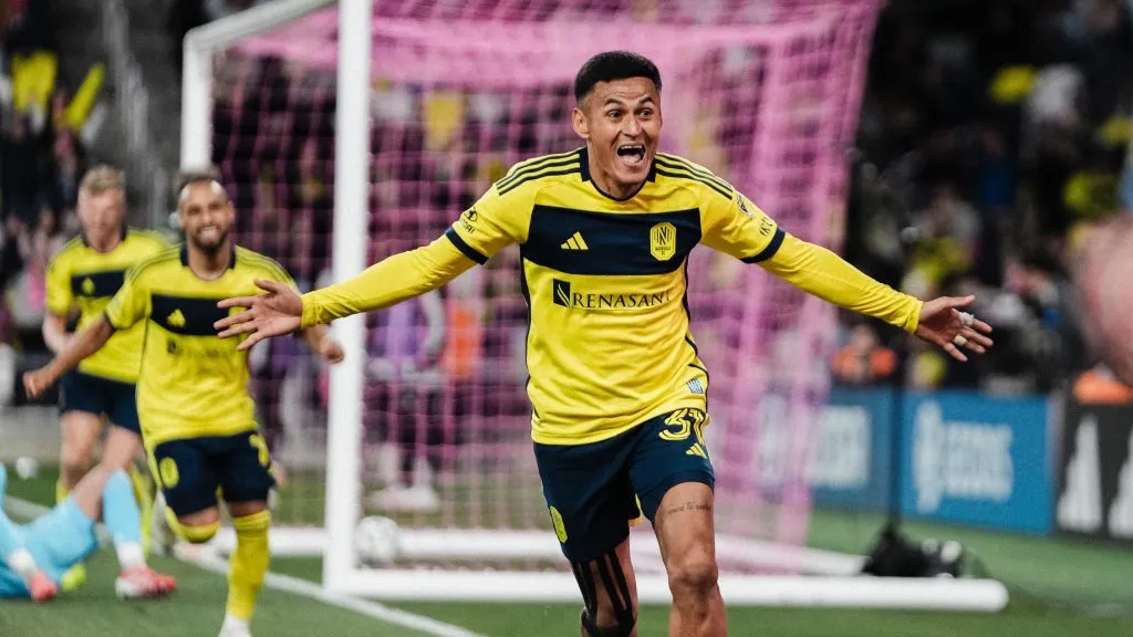 Andy Najar celebró su primer gol con Nashville. (Foto: Nashville SC)