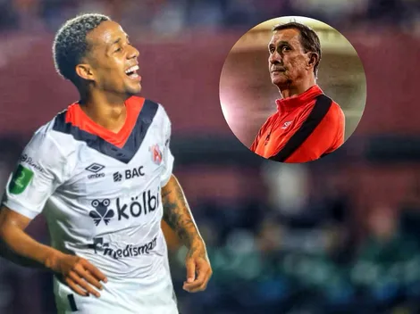 Jeison Lucumí revela lo que dijo Guimaraes en el camerino de Alajuelense