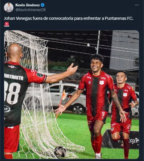 Johan Venegas – Guanacasteca