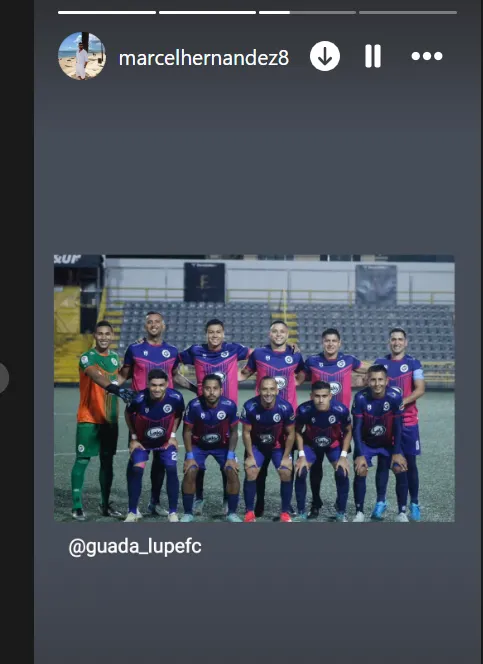 La historia de Marcel Hernández (Instagram).