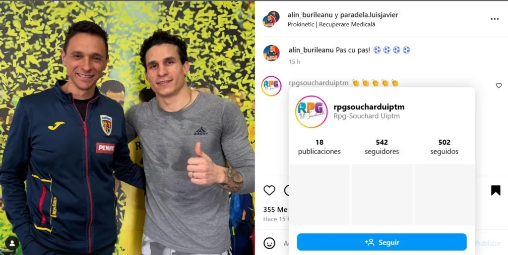 La publicación de Luis Paradela.