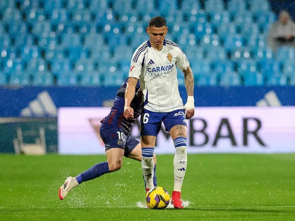 El hondureño es el jugador más importante de Zaragoza en la actualidad. (Foto: Kervin Arriaga Instagram)