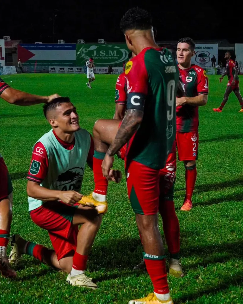 Johan Venegas no está jugando en Guanacasteca (ADG).