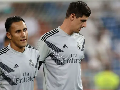 Keylor Navas lo advirtió: Courtois traicionó y fue al ataque por la espalda