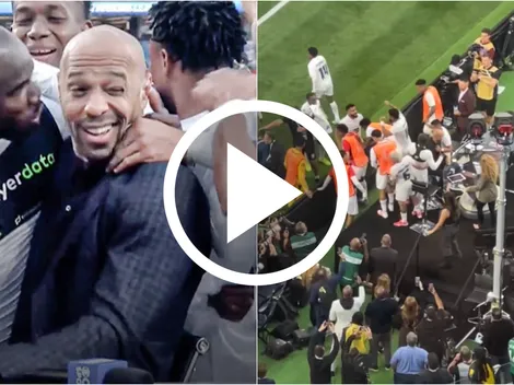 VIDEO: el festejo viral de Panamá con Thierry Henry y su bonito gesto con Waterman