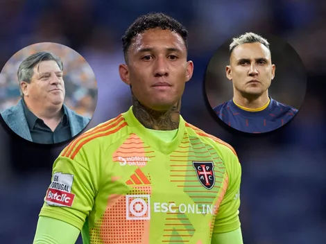 Mientras Keylor se cruza con el Piojo, Patrick responde