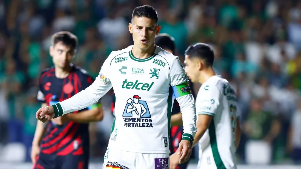 James Rodríguez cobra 5 millones de dólares anuales en León. (Photo by Leopoldo Smith/Getty Images)