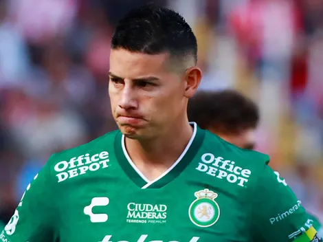 El primer mensaje de James Rodríguez tras la expulsión de León