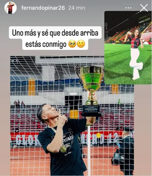 Fernando Piñar a través de sus redes sociales