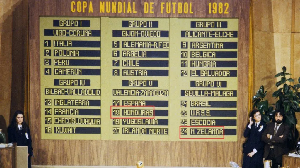 Nueva Zelanda y Honduras jugaron su primer mundial en 1982. (Foto: FIFA)