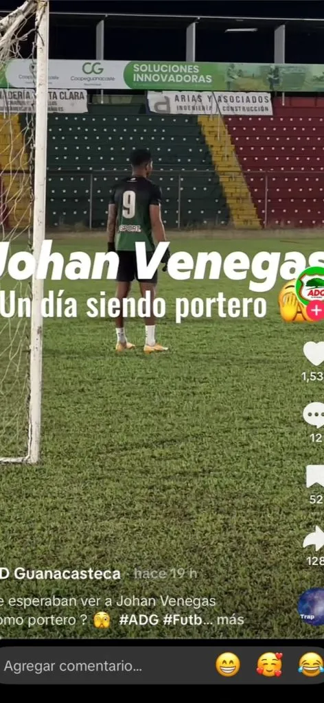Johan Venegas mostró un talento oculto (ADG/TikTok).