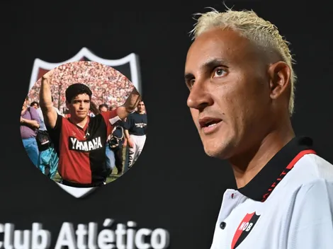 Grande entre los grandes: Keylor Navas hace historia en Newell's por encima de Maradona