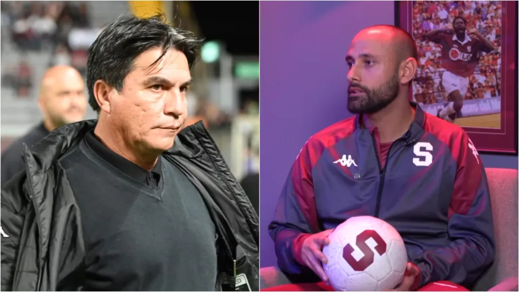 Quesada y Tornadijo protagonizaron el conflicto menos pensado en Saprissa. (Fotos: Albert Marín y Los Saprissa)