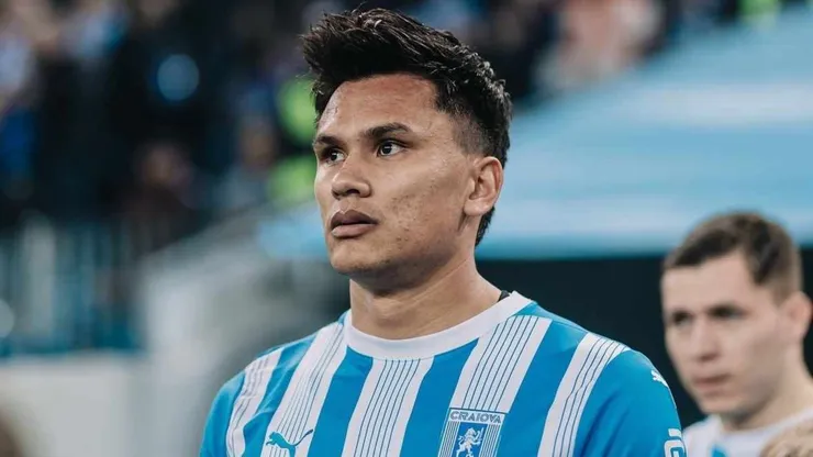 Denil Maldonado no la pasa bien con su equipo en Rumanía.