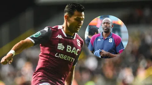 El extremo derecho fue sustituido a los 17 minutos.