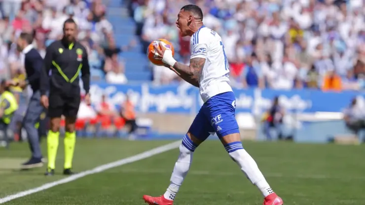 Kervin Arriaga y Real Zaragoza tuvieron una "final" en La Romareda.