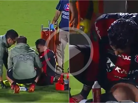 Entre lágrimas: Guimaraes da detalles de la lesión de Ronald Matarrita en Alajuelense