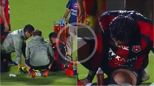 Entre lágrimas: Guimaraes da detalles de la lesión de Ronald Matarrita en Alajuelense