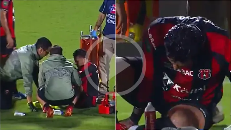 Entre lágrimas: Guimaraes da detalles de la lesión de Ronald Matarrita en Alajuelense