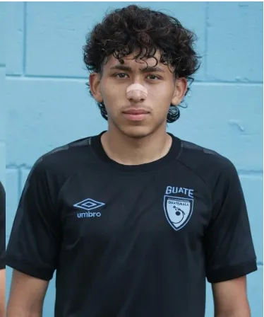 Jorge Solórzano con la Selección de Guatemala. (Foto: Fedefut)