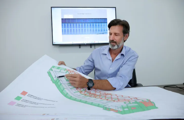 Thomas Mraz, representante de la empresa peruana Hammer Hotels