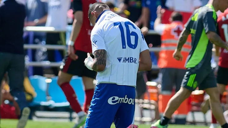 No todo ha sido felicidad para Kervin Arriaga tras ganar a Mirandés.