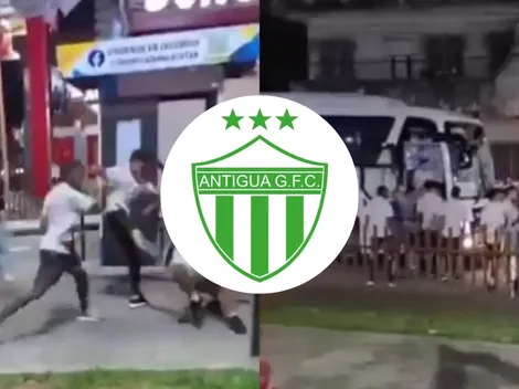 Escándalo en Liga Nacional: Antigua revela qué pasó en la trifulca entre sus jugadores y la afición de Malacateco