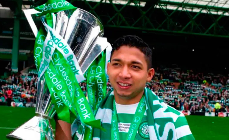 Emilio Izaguirre es el hondureño con más ligas ganadas en Europa: 7 Scottish Premiership