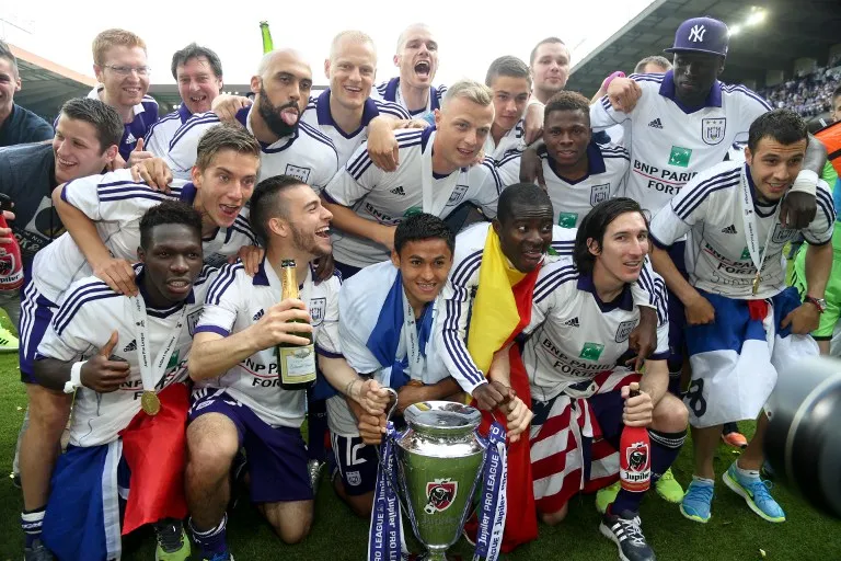 Andy Najar ganó la liga de Bélgica en dos oportunidades con Anderlecht.