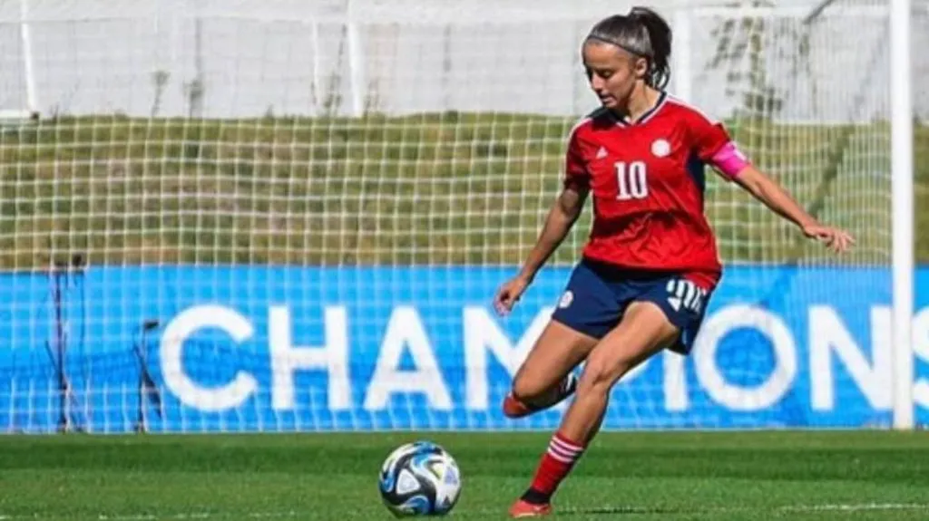 Daniel Ocampo es la 10 del Sub 17 de Costa Rica. (Foto: Just Soccer CR)