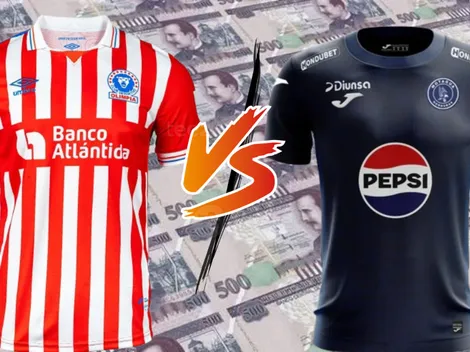Mientras Motagua cuesta 4,4 millones, este es el sorpresivo valor de Olimpia en Honduras