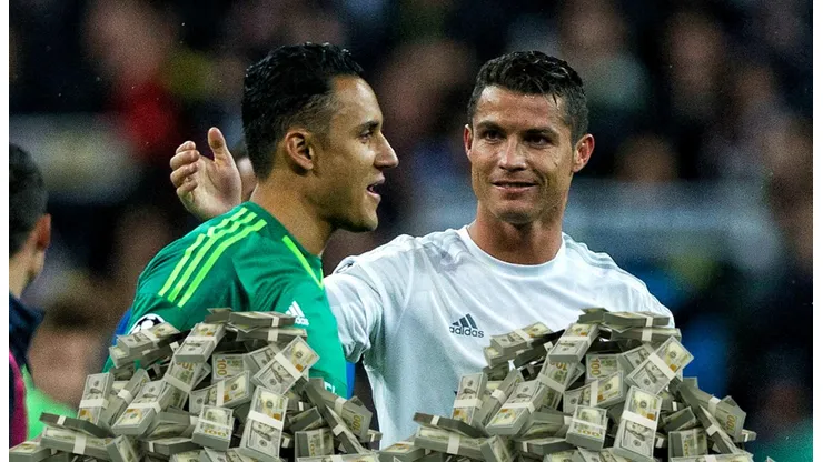 Mientras Cristiano Ronaldo acumula una fortuna de 1.92 billones, esto ganó Keylor Navas en toda su carrera