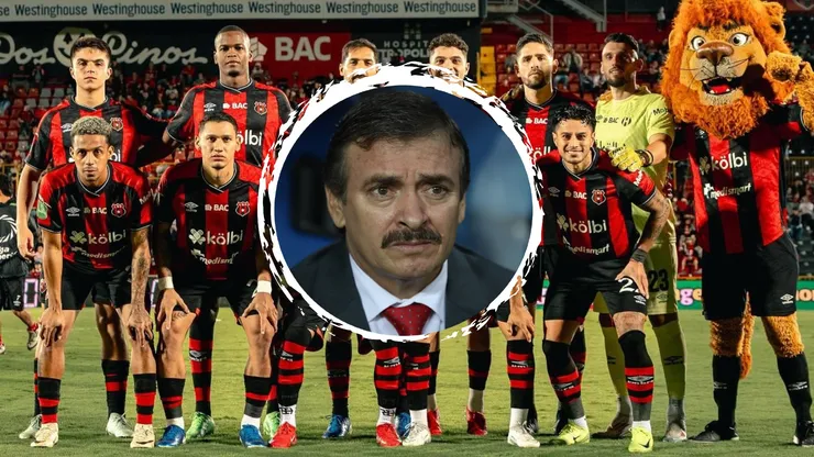 Un mensaje polémico desde el camerino de Alajuelense.