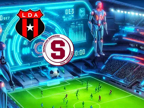 La IA predice el resultado del clásico entre Alajuelense y Saprissa