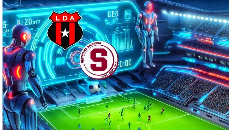 Con el debut de Machillo Ramírez, la Inteligencia Artificial predice el resultado del clásico entre Alajuelense y Saprissa