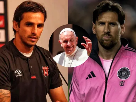 Bryan Ruiz despide al Papa Francisco con un mensaje en común con Lionel Messi