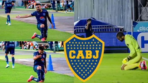 Droopy Gómez le marcó dos goles de tiro libre a Olimpia en el último Clásico.