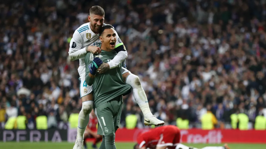 Keylor Navas y Sergio Ramos, multicampeones con Real Madrid, podrían volver a encontrarse en Monterrey. (Foto: Getty)