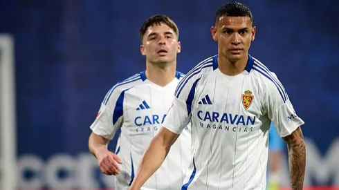 Kervin Arriaga anotó su primer gol en Europa este domingo.