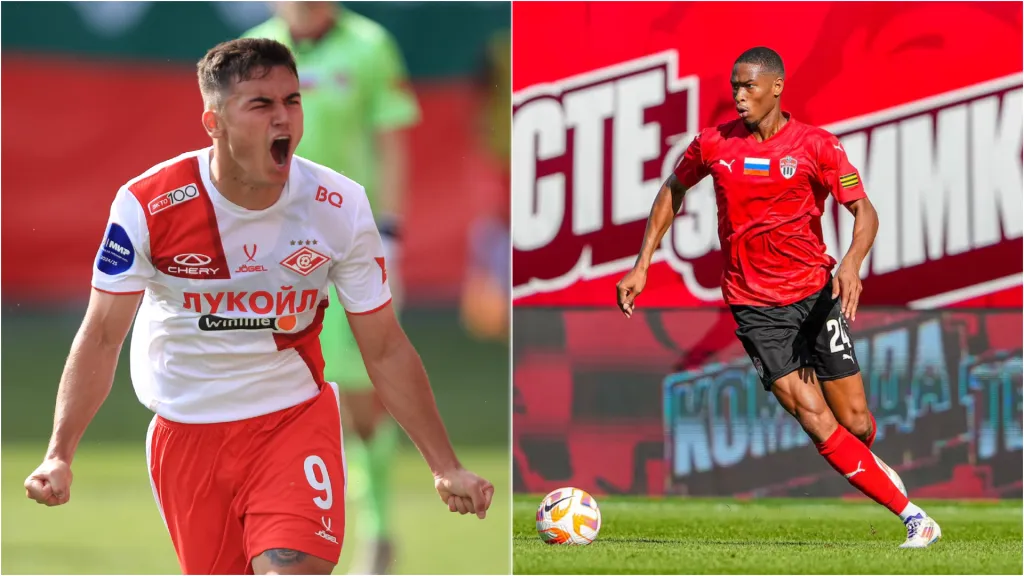 Spartak de Moscú podría ser las casa de dos talentos centroamericanos. (Fotos: Getty y @farinha_edgardo)
