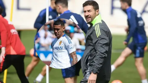 Gabi Fernández llenó de elogios a Kervin Arriaga por gran momento en Zaragoza.