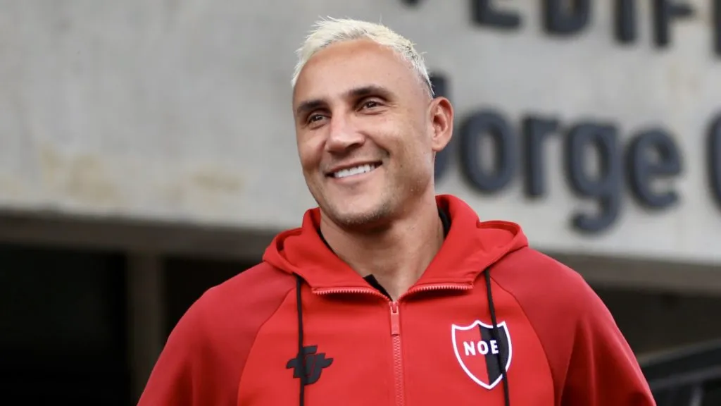 Keylor Navas se siente bien en Rosario (Newell´s).